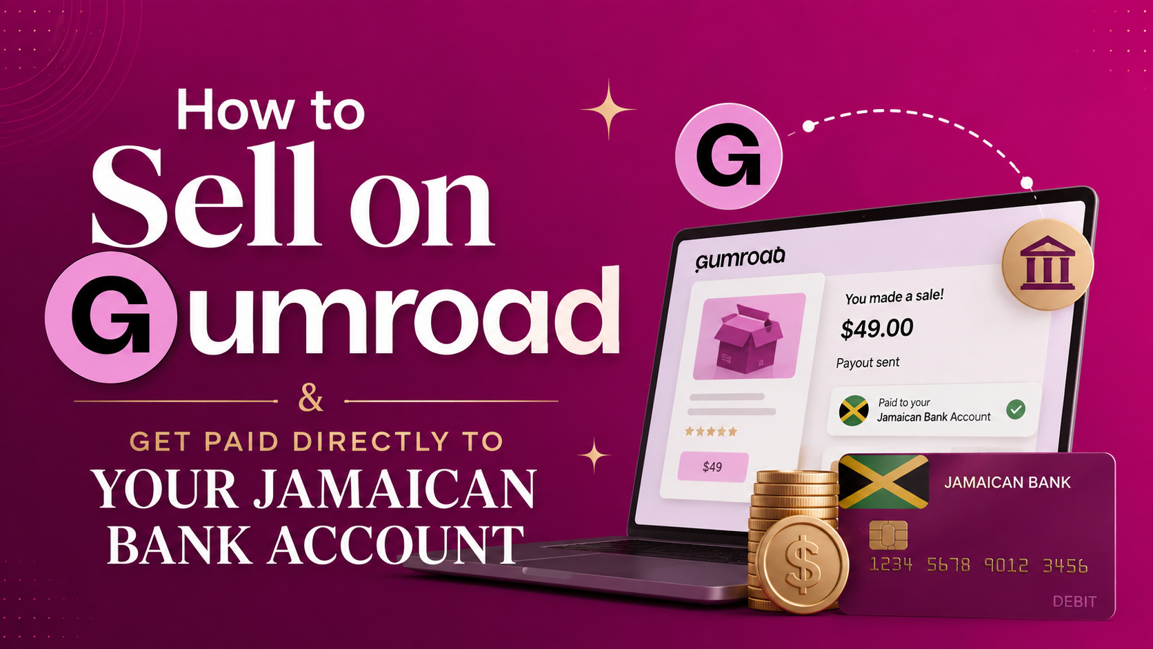 Get Paid on Gumroad in Jamaica: Step-by-Step Starter Guide